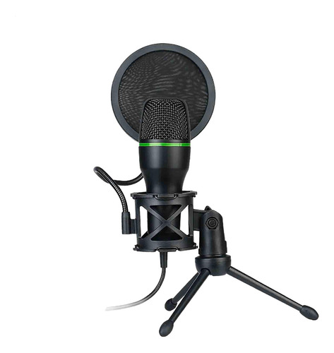 Kit De Microfone Usb De Microfone Condensador Para Streaming