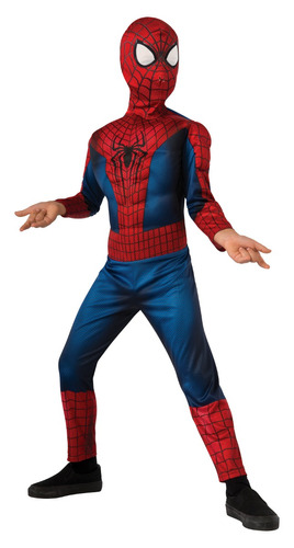 Disfraz Para Niño Spiderman Talla Medium Halloween