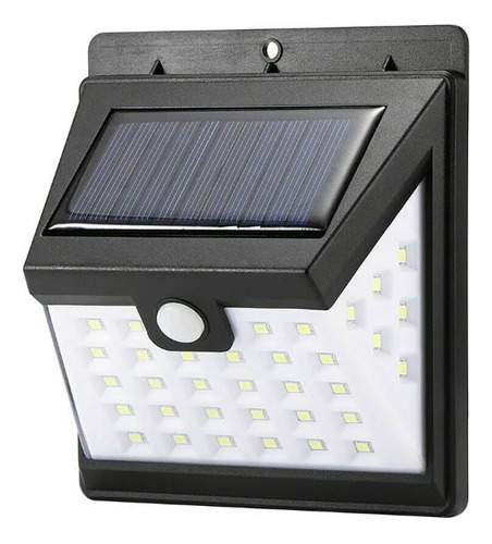 Lampara Solar Pared 40 Leds 3en1 Altas Bajas Impermeable Mnr