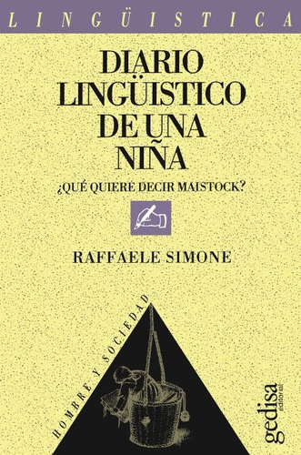 Diario Lingüístico De Una Niña, Simone, Ed. Gedisa