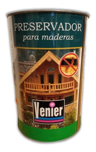 Preservador Y Curador Para Maderas Venier X 4 Lts Sibaco