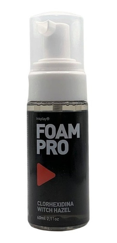 Inkplay Foam Soap Cleaner Pro 60ml Espuma Higiene Tattoo