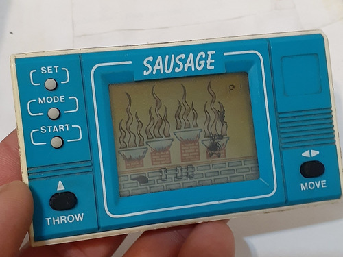 Mini Arcade Lcd Game Sausage  Hong Kong Funcionando  