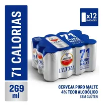 Comprar Cerveza Amstel Malta Purarubia lata 269 mL 12 unidades
