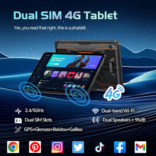 Tableta Resistente Oukitel Rt9 De 10 Pulgadas Tablet