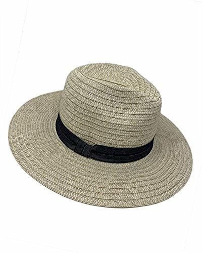 Sombrero Fedora De Paja Para Verano Cool Unisex