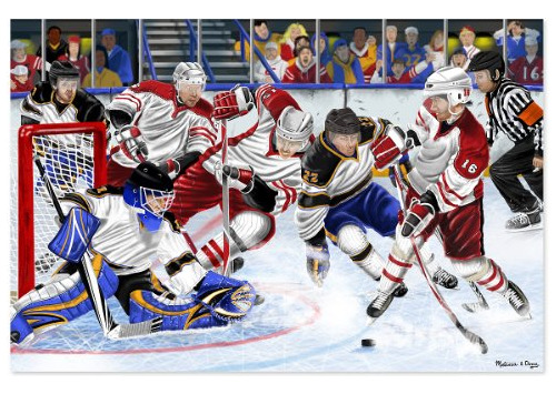 Melissa  Doug Slap Shot Puzzle De 48 Piezas