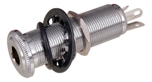 Jack Tubular Guitarra O Bajo Cromado Musicparts
