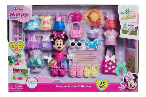Disney Junior Minnie Mouse Set Accesorios De Moda 22 Piezas