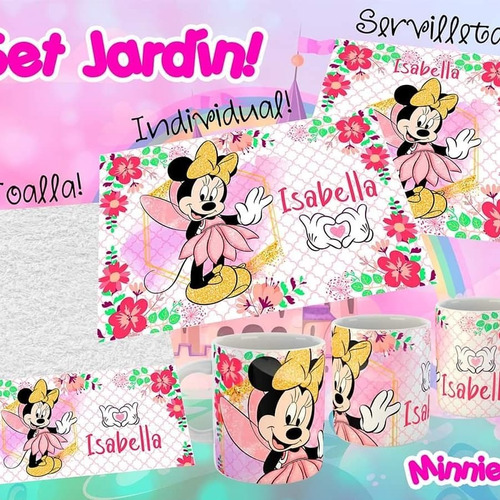 Sets De Jardin Infantiles Personalizados Sublimados