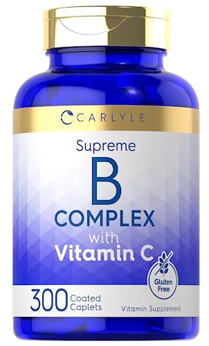 Complejo De Vitamina B Carlyle Con Vitamina C Ante 4q9rr