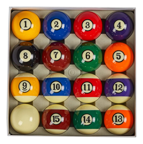 Juego De Bolas De Billar Collapsar Aaa Grade, 2-1/4 Regul...