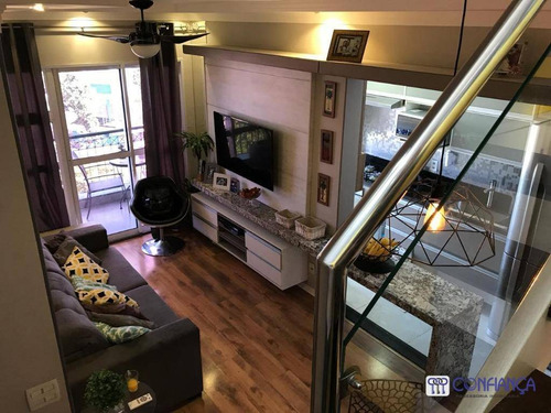 Imagem 1 de 30 de Cobertura Com 3 Dormitórios À Venda, 127 M² Por R$ 2.000.000,00 - Campo Grande - Rio De Janeiro/rj - Co0071