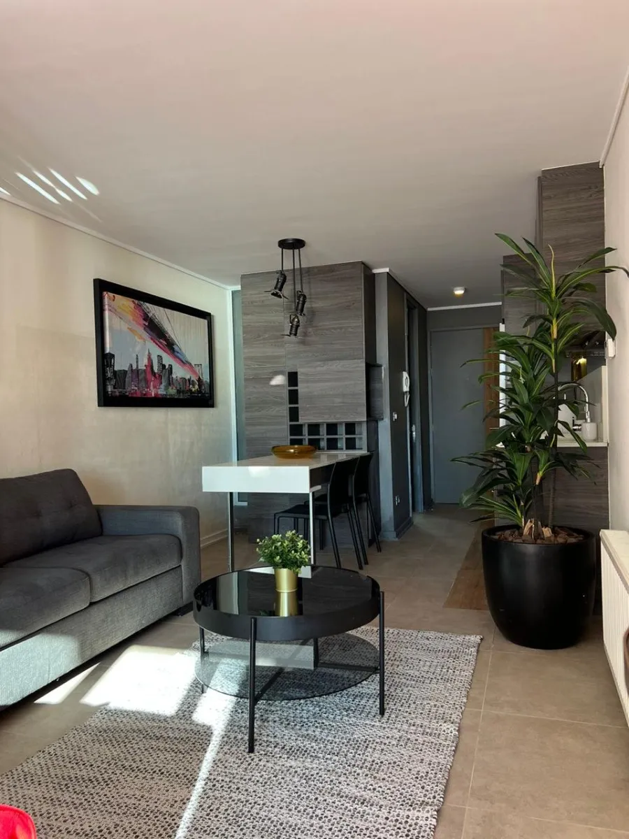 Imagen 2 de 23 de Impecable Estudio Con Vista Al Mar, Reñaca.