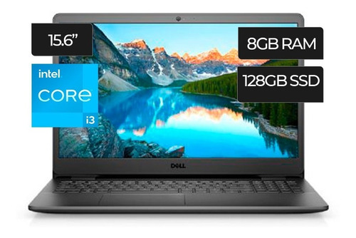 Notebook Dell Inspiron 15/15.6/i3 11va/128gb Ssd/8gb