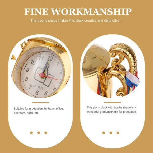 Reloj De Escritorio Digital Con Número De Trofeo