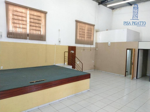 Salão Para Alugar Por R$ 7.500,00/mês - Vila José Paulino Nogueira - Paulínia/sp - Sl0225