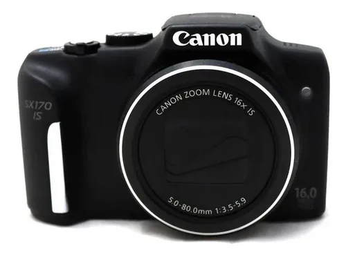 Câmera Canon Powershot Sx170 Is Usada | Parcelamento sem juros