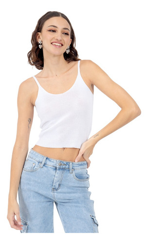 Blusa Básica Con Tirantes Para Dama Forever 21