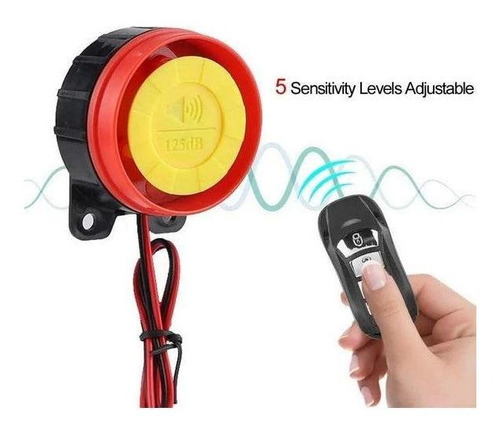 Alarma Universal Para Motocicleta Seafon Mt-ala