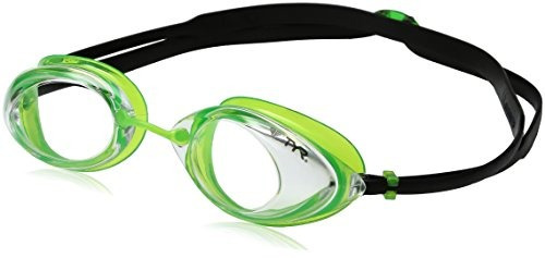 Tyr Tracer Racing Goggles, Claro / Verde / Negro, Talla Únic