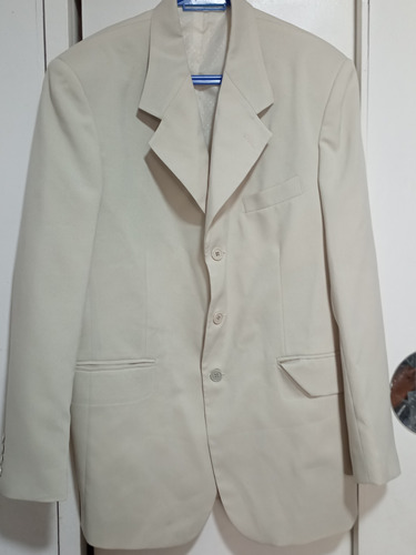 Traje Beige Hombre Chaqueta Y Pantalón Oportunidad 