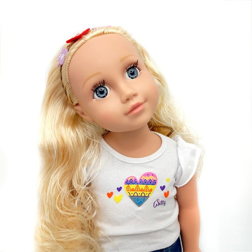 Imagen 3 de 10 de Witty Girls Anna Muñeca 45cm /18 PuLG Original American Our