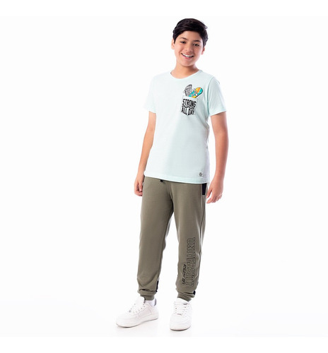 Jogger French Terry Pionier Xorts Verde