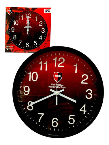 Reloj De Pared Newells Old Boys Rosario Central Oficiales