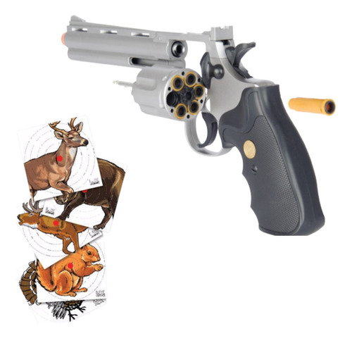 Marcadora Airsoft Revolver Resorte 6mm Xtreme P