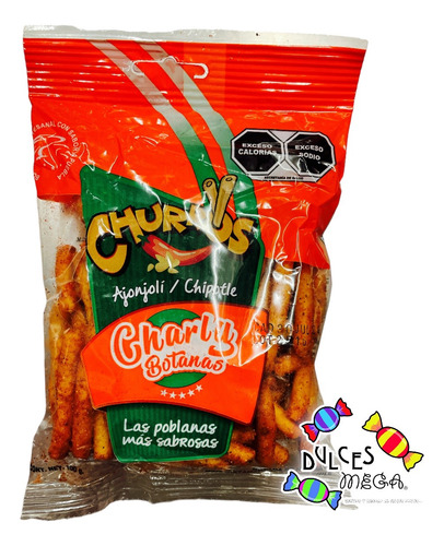 Charly Churritos Enchilados Originales Pack 10pz- Frescura