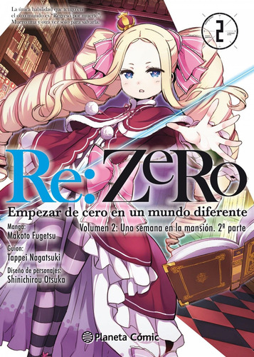 Libro Re:zero Chapter 2 Nº 02 - Nagatsuki, Tappei/fugetsu, 