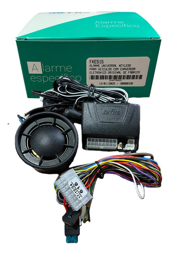 Alarme Automotivo Específico P/ Veículos C/ Chaveador Elet