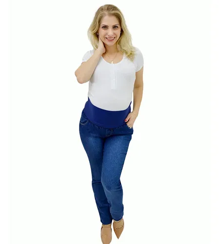 Cal a Jeans Gestante Super Stretch Tradicional 1284 Parcelamento