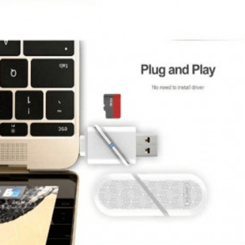 Lector De Memoria Micro Sd A Usb Y Usb Tipo C