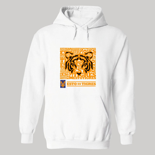 Sudadera Mujer Hoodie  Tigres Uanl Esto Es Tigres