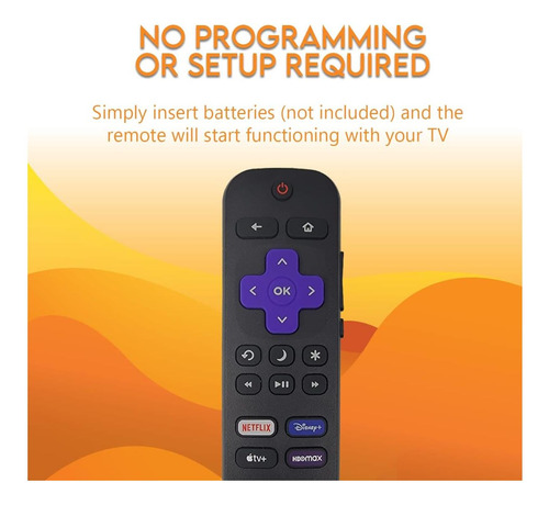 O Novo Controle Remoto Oem Original Para A Tv Onn Roku Inclu