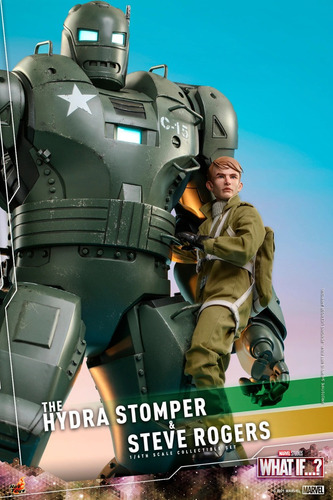 Steve Rogers Y The Hydra Stomper 1/6 What If Marvel Hot Toys