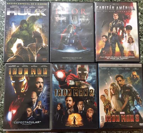 Lote Dvd Marvel / Transformers / Spawn