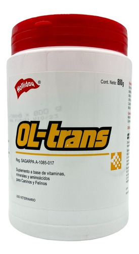 Holliday Ol Trans Protector Articular Perros Y Gatos 800 G