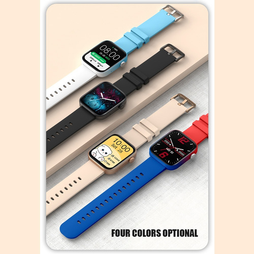 Reloj Smart Watch Sport P43 Fralugio Full Touch Hd Ejercicio