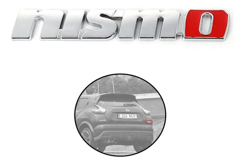 Emblema Nismo Para Cajuela Compatible Con Juke 11-19 Cromado