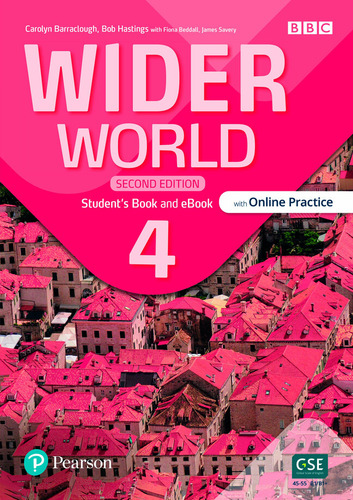Wider World 2Nd Edition (Be) 4 Student Book + Online + Benchmark Yle, de Hastings, Bob. Wider World Editorial Pearson English, capa mole em inglês, 2022