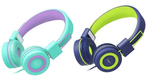 Auriculares Headphones 3.5mm Elecder Ajustable 2-pack