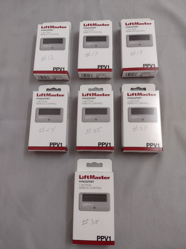 Control Para Porton Electrico Liftmaster Ppv1 Passport 2.0