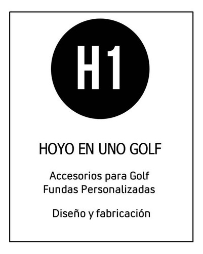 Juego Fundas Palos De Golf Driver E Híbrido Personalizadas