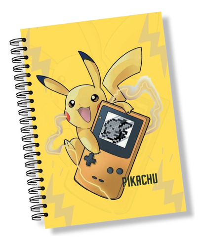 Cuadernos Universitarios Pokemon Pikachu Bulbasaur 100 Hoja