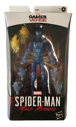 Miles Morales Invisible Spiderman Gamerverse Marvel Legends