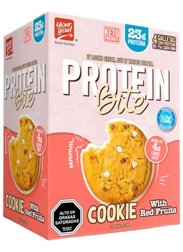 Protein Bite Cookies 4 Galletas De Proteina Dietafitness