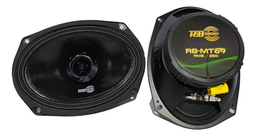 Medio Con Tweeter 6x9  Ryb Sound